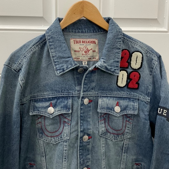 True religion JESSE SN PATCH Trucker Jacket. - Picture 5 of 6
